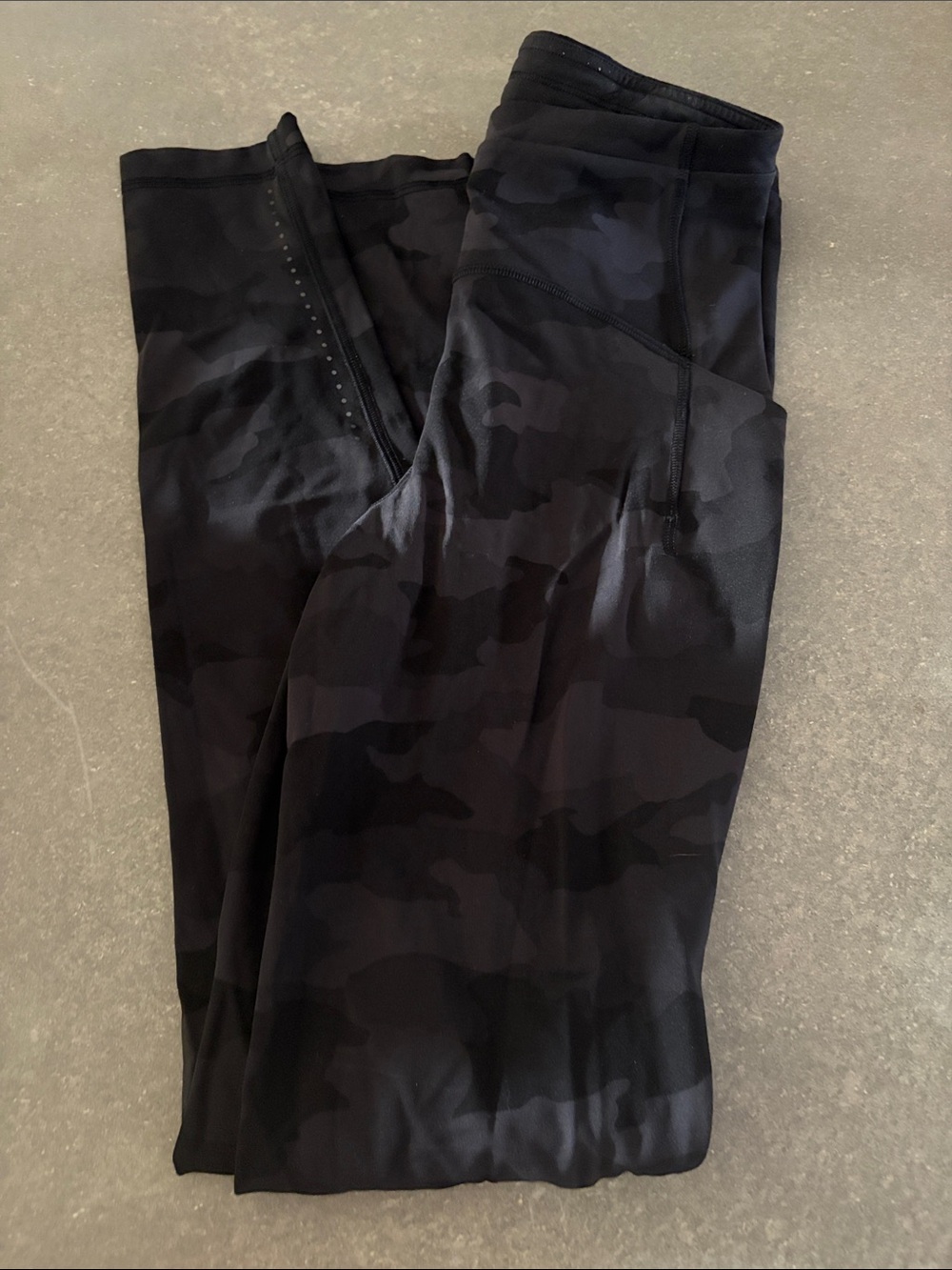 Lululemon Black Camo Performance Pants